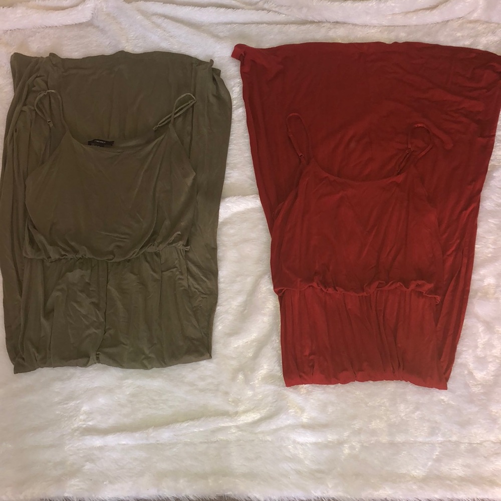 2 maxi dresses